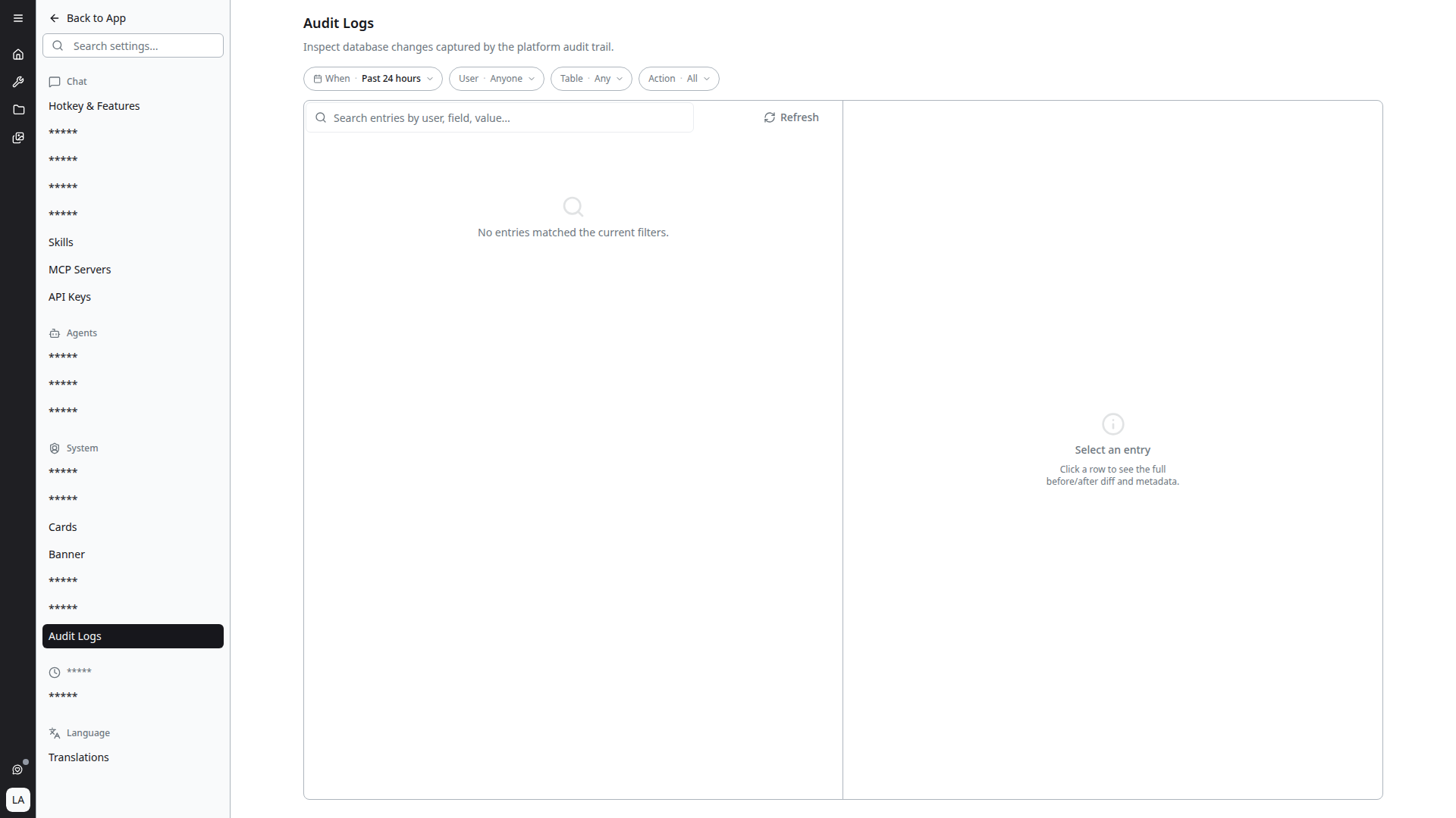 Audit Logs