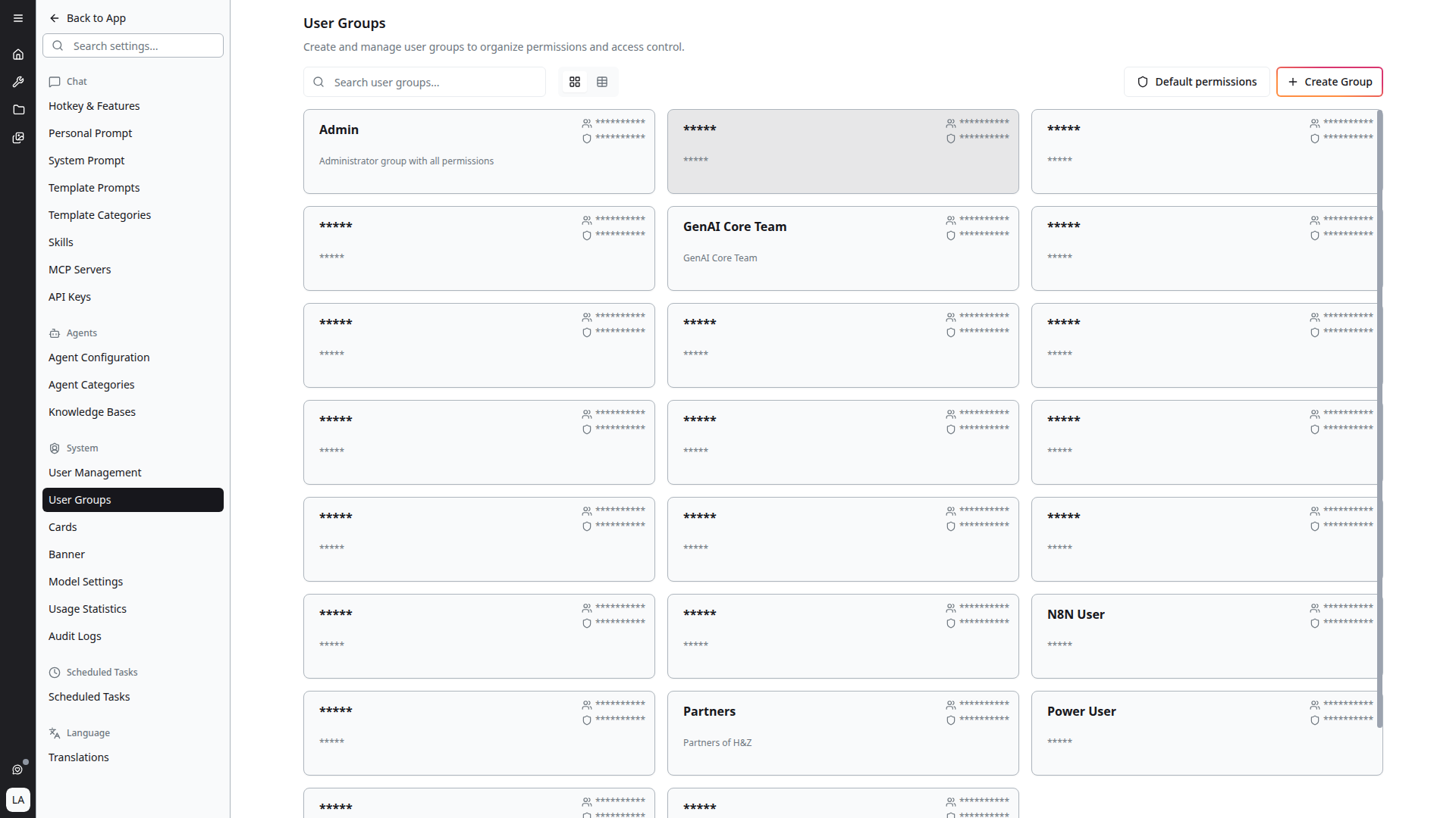 User Groups